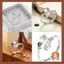 Li Tuyệt Đẹp Tay Cầm Nhẫn Lãng Mạn Dây Có Thể Điều Chỉnh Với Đá Zircon Brilliants