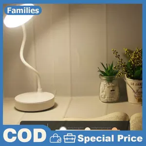 Đèn LED Di Động Có Thể Điều Chỉnh Độ Sáng Đèn Bàn USB Cắm Pin Đèn Để Bàn Phòng Ngủ Đọc Sách Đèn Ngủ Bảo Vệ Mắt Đèn LED Đầu Giường