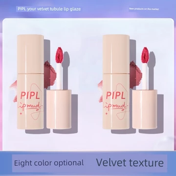 son bóng lì lâu trôi PIPL Son Bóng Matte Velvet Lâu Trôi, Thương Hiệu Niche, Son Môi Giá Rẻ Cho Học Sinh, Màu Lì, Bóng