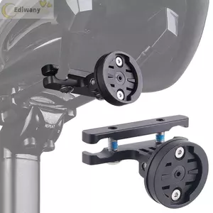 Giá đỡ đèn hậu xe đạp EDIWANY, Giá đỡ xe đạp có thể điều chỉnh bền bỉ, Giá đỡ đèn hậu nhẹ bằng hợp kim nhôm cao cấp cho Varia Radar đi lại
