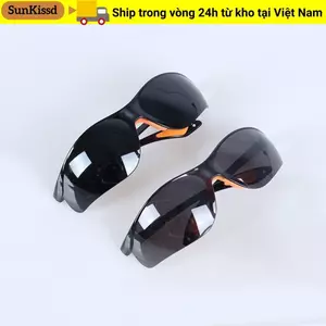 Kính hàn SUNKISSD, Kính bảo vệ hàn chống ánh sáng màu xám đen, Đồ dùng an ninh Kính bảo vệ an toàn chống va đập Nam nữ