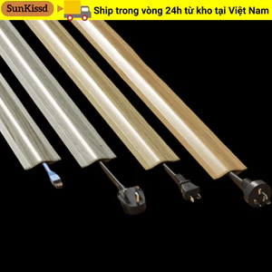 Vỏ dây SUNKISSD, Vỏ dây linh hoạt PVC, Bảo vệ cáp mềm tự dính chất lượng cao trong nhà