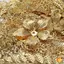 50g / lốc Hỗn Hợp Lá Hoa Kim Loại Phù Hợp Quấn Kết Nối Mặt Dây Chuyền Hạt Mũ Quyến Rũ Cho Đồ Trang Sức DIY Làm Đồ Thủ Công Mới