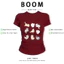 BOOM Áo Baby Tee Nữ Cotton Ôm Body-Áo Thun Ngắn Tay Y2K In Hình PhongCách Mùa Hè, Cổ Tròn Hàng Đầucách hàn quốc phong445
