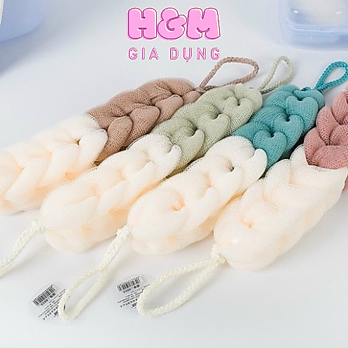 Bông Tắm Dài,Bông Tắm Tròn Cao Cấp Hàn Quốc - Sợi Bông Mềm Mịn