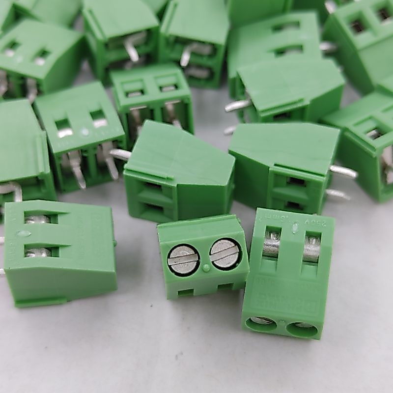 (2 cái) Domino bắt dây điện 2chân, 2 pin, 2P MKDS 1,5/2-5,08 | Shopee ...