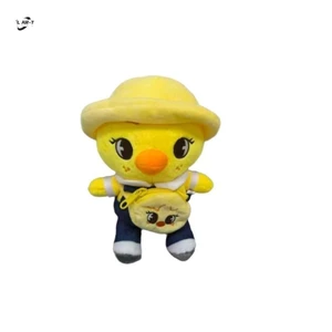 Bộ thiệp mẫu giáo mùa xuân SKZ dễ thương - Gấu búp bê mặt dây chuyền sang trọng cho trẻ em
