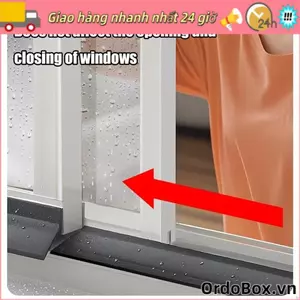 ORDOBOX 50cm Vách Ngăn Chống Thấm Nước, Chức Năng Niêm Phong Chống Nước Chảy Ngược Cửa Sổ Chặn Nước, Cạnh Cửa Sổ Cao Su Chống Thấm Nước Mưa Ban Cửa Sổ Nhà