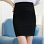 Phụ Nữ Làm Việc Bút Chì Váy Văn Phòng Nữ OL Co Giãn Bodycon Rắn Đen Váy Mini