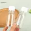 GCDHome 5 Cái 60ML Chai Nhựa Nhỏ Chai Gừng Có Nắp Chai Nước Mini Có Thể Tái Sử Dụng Chai Chất Lỏng Chống Rò Rỉ HOT