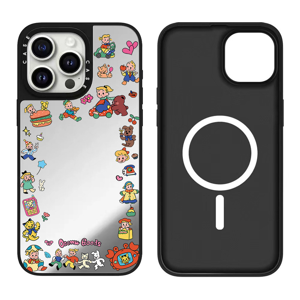Ốp điện thoại iPhone họa tiết nhân vật hoạt hình phù hợp cho iPhone 17 Pro Max, iPhone 17, 16, 15, 14, iPhone 13, 12, 11, vỏ bảo vệ chống rơi 2C4F
