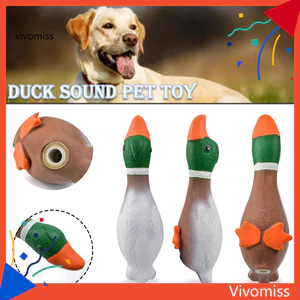 Đồ chơi nhai chó hình con vịt hoạt hình bền bỉ có âm thanh kêu rít tích hợp – Đồ chơi thú cưng cho chó nhỏ đến vừa Đồ dùng cho chó vui nhộn và an toàn cho thú cưng Đông Nam Đồ chơi mọc răng cho thú cưng