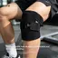 LUImo Hỗ trợ Nẹp đầu gối có thể điều chỉnh với Bộ ổn định bên để chạy bóng rổ Đi bộ đường dài Thể thao Giảm đau SBS