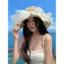 🔥có hàng sẵn🔥dễ thương mũ cói thời trang hè Ren Rơm Mũ Chống Nắng Nữ Vành Lớn Mùa Hè Thoáng Khí Mũ Rơm Bên Biển Bao Cả Mặt Che Nắng Mũ Chống Nắng Hợp Thời Trang