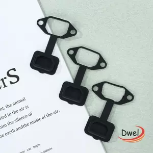 DWEL 5 / 10 Chiếc Cổng Sạc Xe PVC Bụi Cắm Đơn Ổ Cắm Vỏ Cao Su