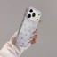 Cho iPhone 17 Pro Max 16 15P IMD Craft Sang Trọng Sáng Chấm Bi Nơ Màu Chết TPU Mềm Chống Sốc Vỏ Điện Thoại Chống Trầy Xước Vỏ Chống Bụi Bẩn