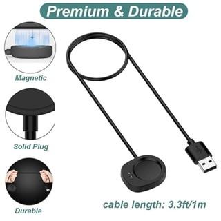 Phích cắm sạc cáp USB tương thích cho Amazfit Bip Max / Bip6 / Active 3 / T-Rex3 Ultra2 / Helio / Balance 2 3