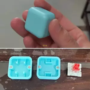 Btsg Dụng cụ mở công tắc từ tính Keycap Puller cho bàn phím cơ Tay cầm thoải mái