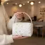 # HB # Túi Tote gấu dễ thương Túi đựng đồ trang điểm dung tích lớn dành cho nữ Túi xách vải để đi làm du lịch.