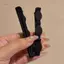 Kẹp Tóc Bện Màu Trơn Phong Cách Hàn Quốc, Kẹp Mái, Barrettes Tóc, Phụ Kiện Tóc PANPIA