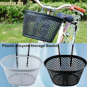 Túi Bảo Quản Xe Đạp, Giỏ Xe Đạp Trẻ Em Rỗng Nhiều Màu, Chất Lượng Cao 6 Kiểu Nhựa Sinh Viên Phía Trước Giỏ Xe Đạp Phía Sau Phụ Kiện