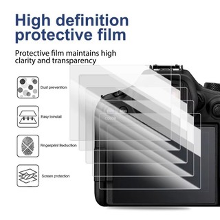 3 Chiếc Dành Cho Canon EOS-1D X M2 EOS RP R8 R7 R6 R5 C R3 R100 R10 R M3 HD Kính Cường Lực Kính Cường Lực Phim Máy Ảnh Cho Canon EOS M6 M50 M5 M3 M200 M100 M10 M M2 Màn Hình LCD Bảo Vệ