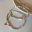 Bluelover Thời Trang Đá Tự Nhiên Nước Ngọt Ngọc Trai Cổ Dây Xích Nelace Cho Nữ Thanh Lịch Thời Trang Handmade Hạt Nelaces Trang Sức Quà Tặng Mới
