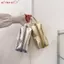 Túi trang điểm AFTEROF, Túi đựng mỹ phẩm đa năng sáng bóng, Đồ vệ sinh cầm tay dung tích lớn màu trơn Túi lưu trữ chăm sóc da nữ