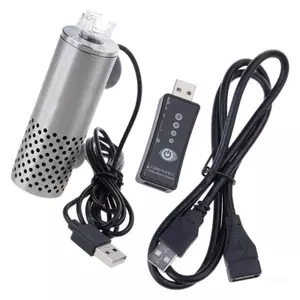 Bể cá sạc USB bằng thép không gỉ hàng đầu Skimmers bề mặt để loại bỏ màng dầu trong bể nước mặn ngọt