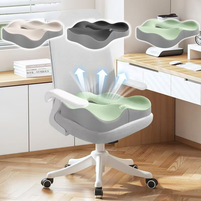 Đệm Lót Ghế Công Thái Học 3D,Gối lót ghế ngồi y tế chống trĩ giảm ê mỏi mông cho dân văn phòng