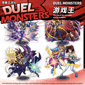 Duel Monsters Acrylic Stand Up Anime Fan Trang trí máy tính để bàn ngoại vi