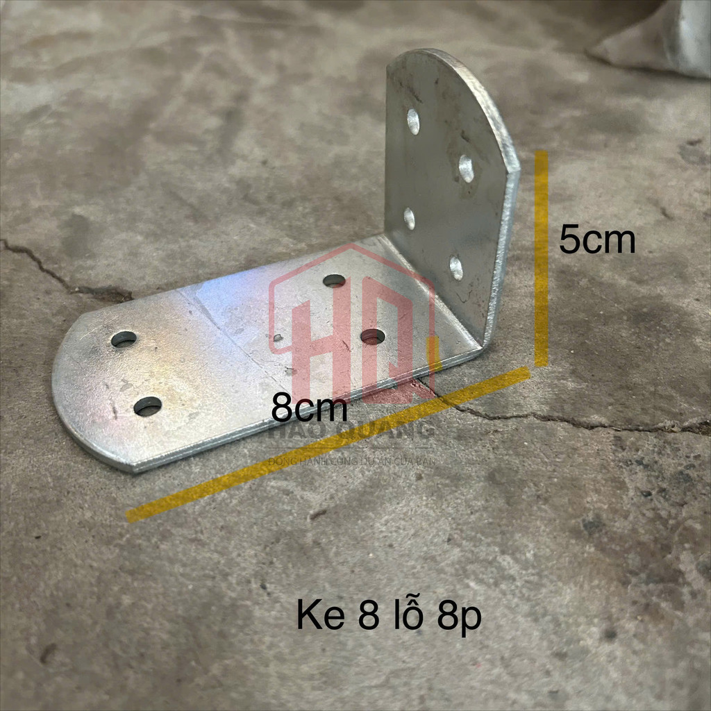 5 Cái Ke Sắt Góc Vuông Đa Năng, Phụ Kiện Lắp Ráp Nội Thất, Gia Cố Kệ Gỗ, Bàn Ghế
