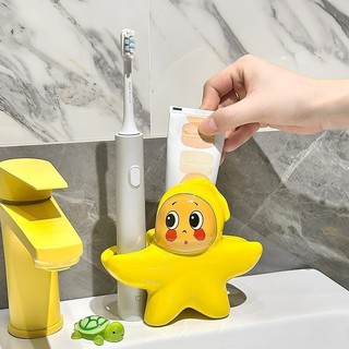 Hình Ngôi Sao Điện Bàn Chải Đánh Răng Hoạt Hình Hàng Hóa Phòng Tắm Sáng Tạo Rửa Kem Đánh Răng Đế
