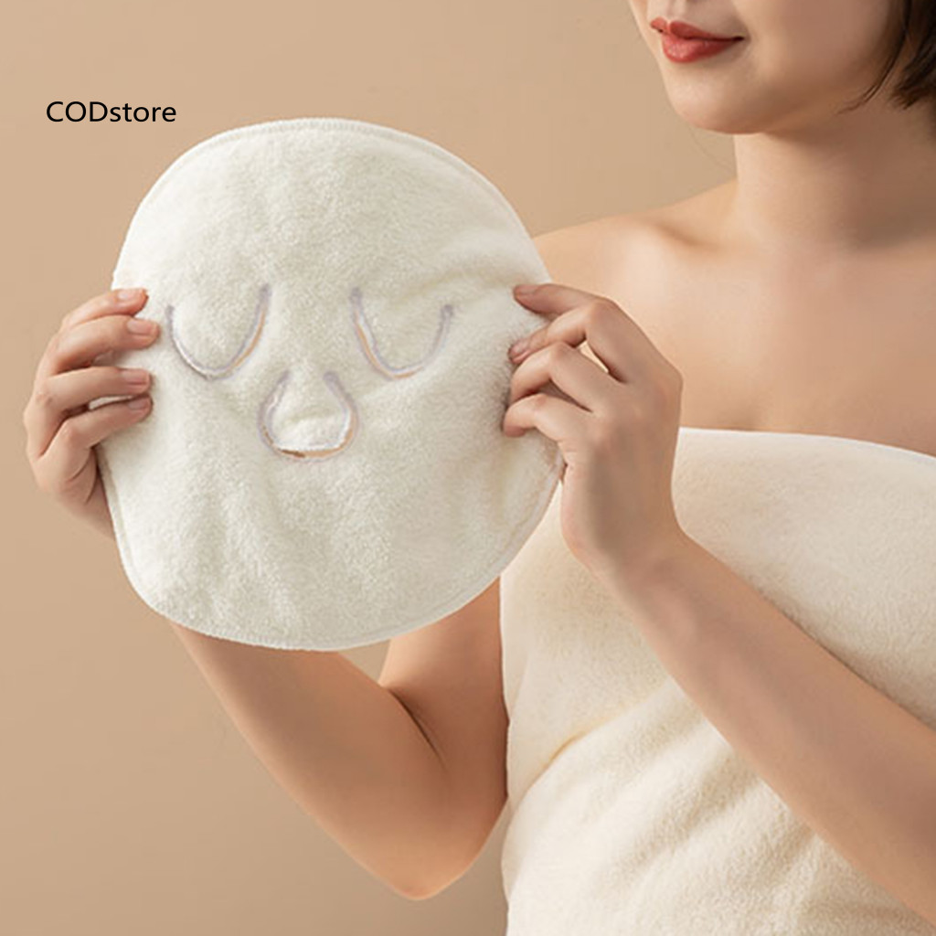 Khăn hấp mặt KDC Khăn mặt Mặt nạ Khăn lông cừu san hô đa chức năng Khăn mặt để chăm sóc sắc đẹp Nén nóng / lạnh Khăn Spa dưỡng ẩm cho nữ