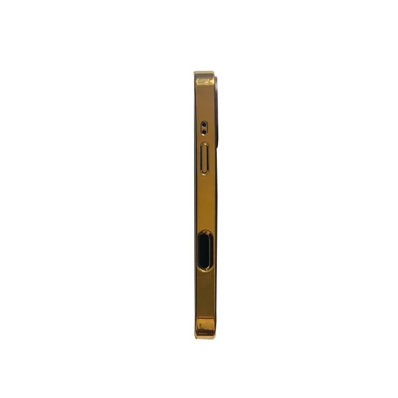 Xử Nữ KEEPGOLO X Matte Gold Bright Finished Electroplated Frame Vỏ IPhone Hút Từ Tính IPhone 16 / 15 / 14 / 13 Pro Max Plus Ốp Lưng Có Hộp Khắc Logo