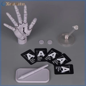 XOITU Di Chuyển Khớp Ngón Tay Gashapon 1 / 2 Tay Mẫu 1: 1 Cọ Tranh Nghệ Thuật Mô Hình Thu Nhỏ Dụng Cụ Tham khảo Tay Để Bàn Trang Trí VN