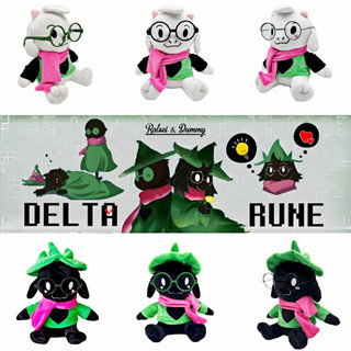 PLUS✨Ralsei Plush Doll✨Deltarune Ralsei Plushie Búp Bê Dễ Thương Deltarune Không Có Mũ Sang Trọng Đồ Chơi Ngựa Ralsei Trang Phục Ông Đồ chơi nhồi bông thú vị Tenna Plushy dành cho trẻ em Quà tặng sinh nhật Quà tặng trao đổi tiệc