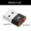 WU Metal Type C Female sang USB Male Sạc nhanh Khả năng tương thích rộng