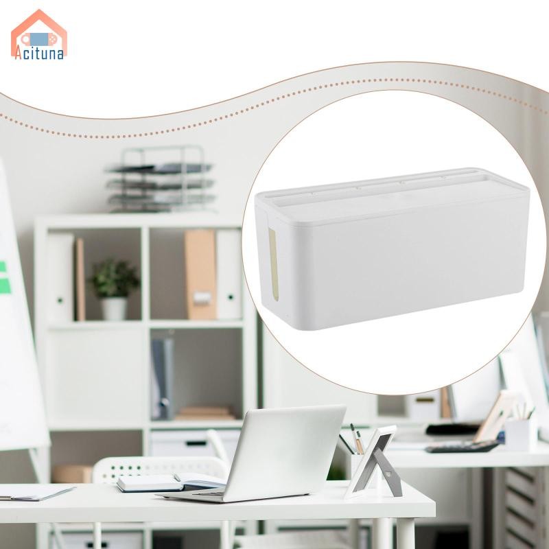 Hộp Quản Lý Cáp Hộp Đựng Tiết Kiệm Không Gian Trang Trí Hiện Đại Có Nắp Di Động Tổ Chức Cho Dây Rời Quản Lý Phòng Ngủ TV