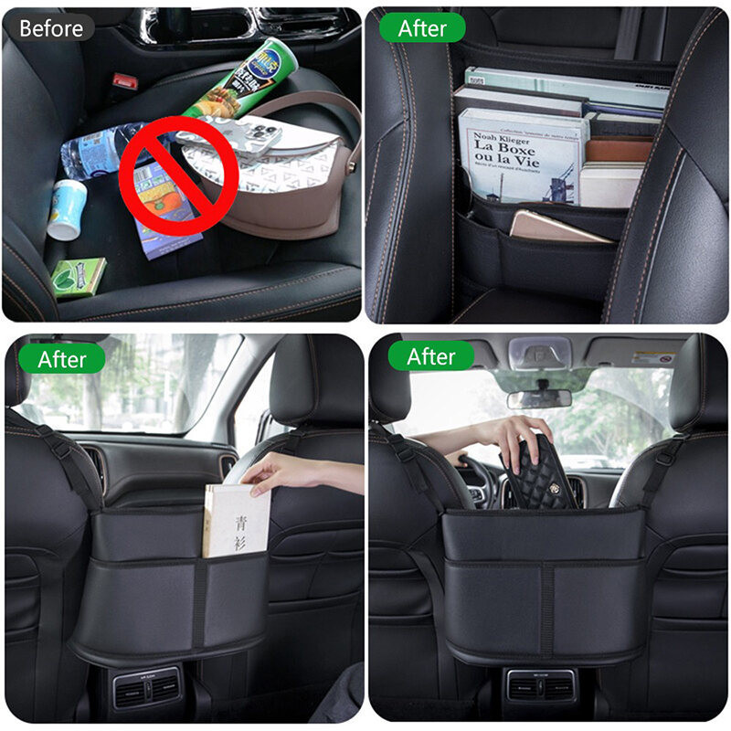 Da Ghế Ô Tô Giữa Móc Treo Túi Bảo Quản Cho Xe Chevrolet Captiva Cruze Spin Optra Trailblazer Orlando Sonic Colorado Giữa Ghế Khăn Giấy Cốc Nước Túi Điện Thoại Stowing Tidying