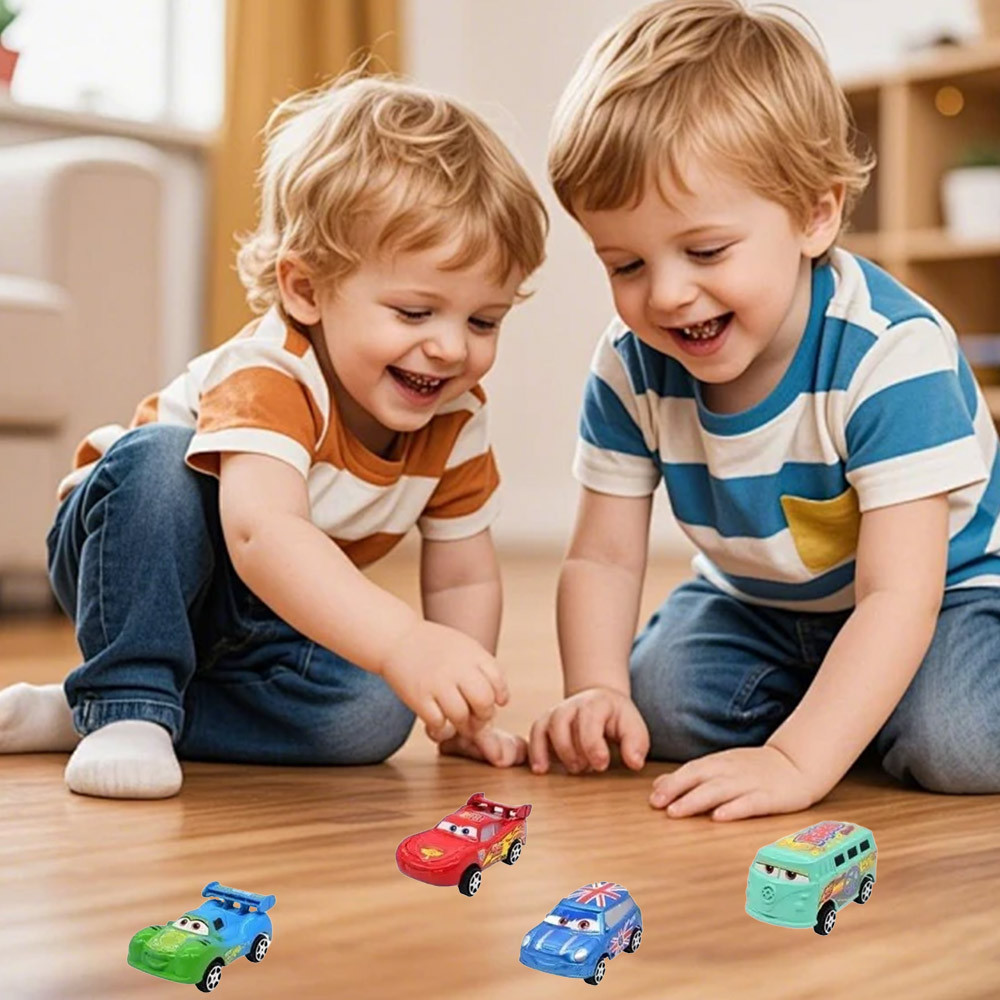 12-in-1McQueen Toys Model Super Racing Cars Pull Back Toy