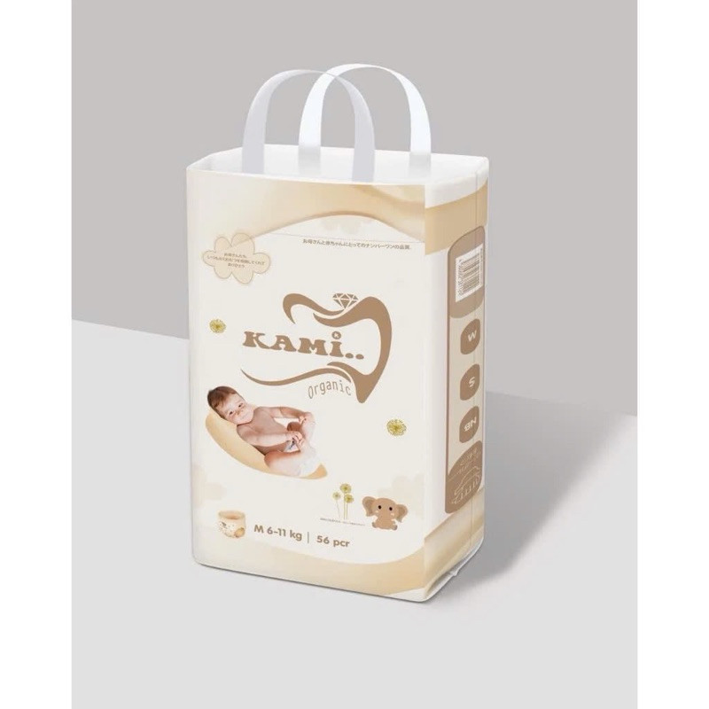 Bỉm Dán/Quần Nhật Bản Kami mỏng nhẹ thoáng khí êm ái đủ size từ newborn đến 5xl.