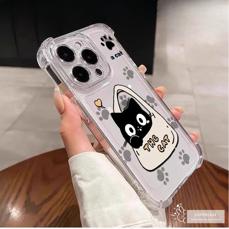 Ốp Điện Thoại Mèo Phong Cách Graffiti Dễ Thương Cho Vivo V60 V50 Lite V50E V40 V30 V30E V29 V29E V27 V27E V25 V25E V23 V23E Pro Lite SE 5G 4G Vỏ Trong Suốt Phim Hoạt Hình Bốn Ngôi Vỏ Mềm