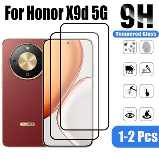 1-2 Chiếc Honor X9d Kính Cường Lực Bảo Vệ Màn Hình Cho Honor X9C Smart X9b X9A X7b X8b X5 X6a X5b X8C Plus 4G 5G HD Phim Bảo Vệ Kính