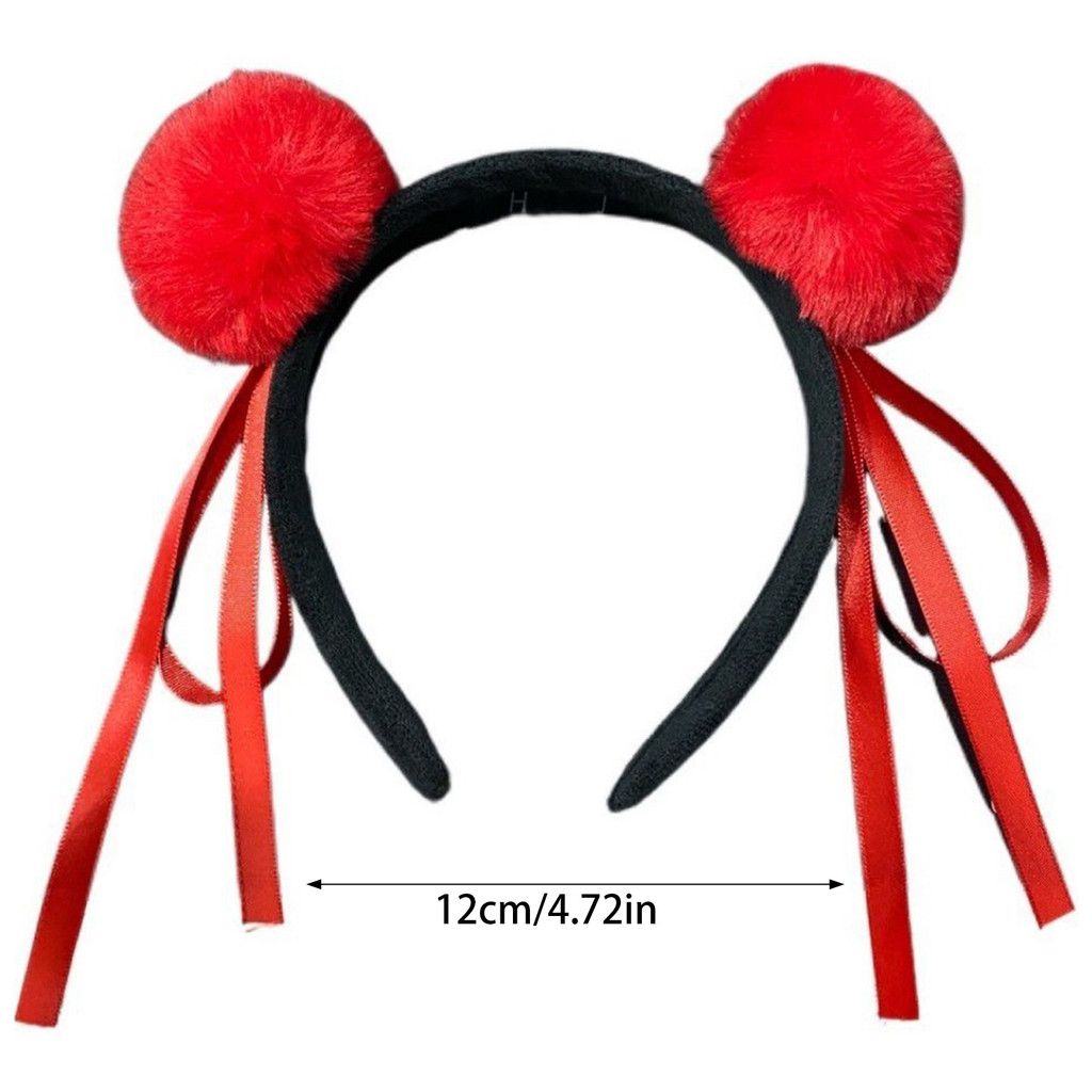 Trang Phục Ne Zha cosplay - Mũ tóc xinh xắn có nơ dành cho nữ
