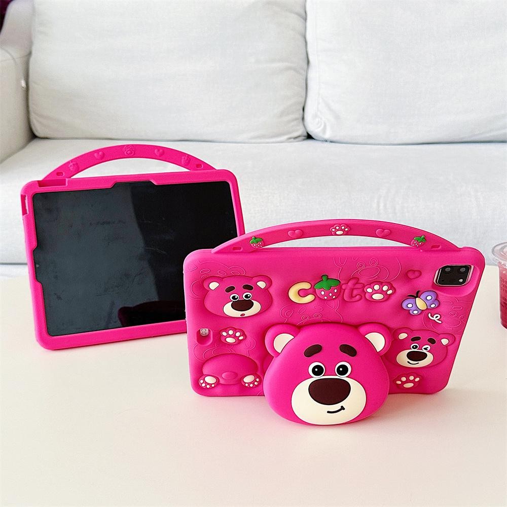 Ốp Lưng Cho iPad 11th A16 2025 iPad Air 11 "2024 M2 / 2025 M3 Mini6 7 8.3 ” 2024 ipad 10.2" 7 8 9th 10th 10.9 ipad 5 6 9.7 "2018 2019 air12345 Vỏ Mềm Hoạt Hình Cầm Tay Vỏ Máy Tính Bảng