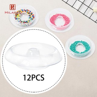 Rọt hạt bát bộ trong suốt cho Crafting DIY, phù hợp làm vòng tay và mặt dây chuyền