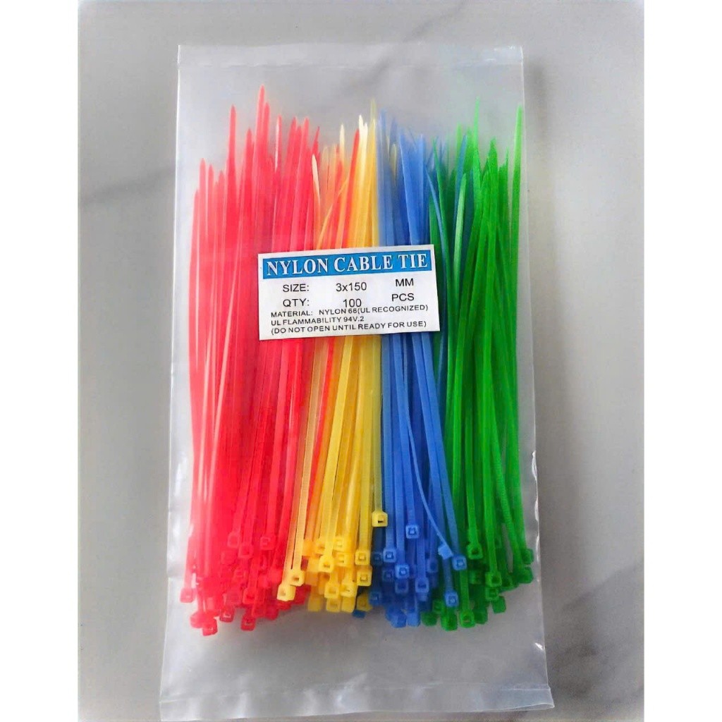 Bịch 100 Dây Rút 5 Màu 15cm Dây Rút Gà Đá Dây Rút Nhiều Màu Cho Gà Dây ...