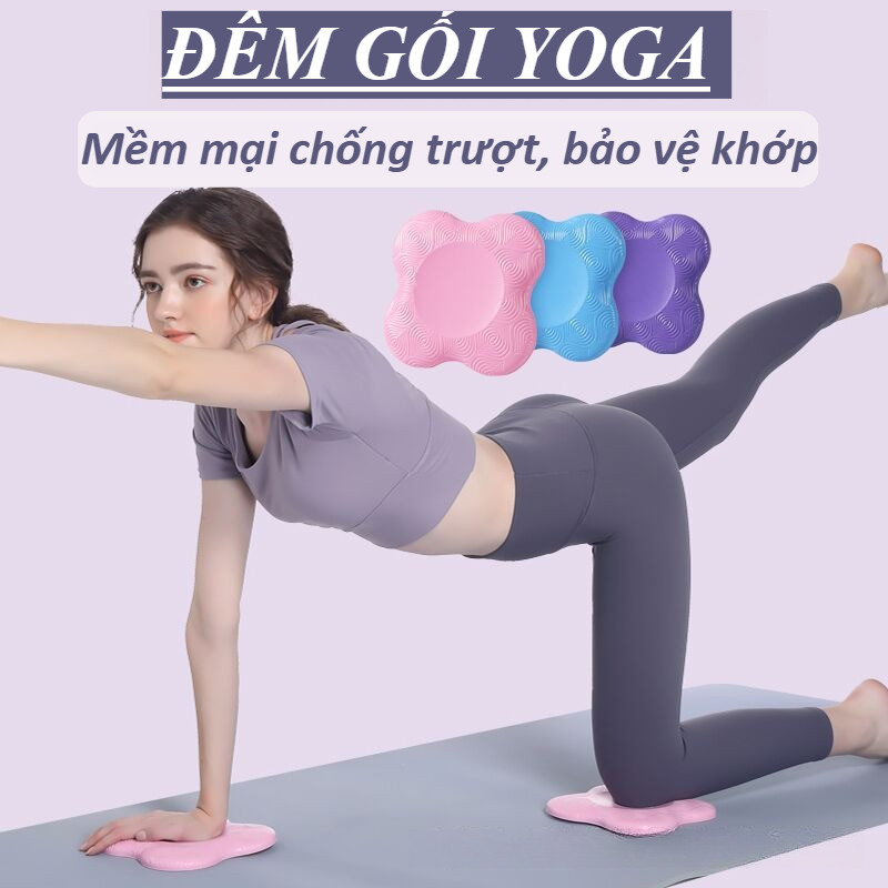 ĐỆM GỐI YOGA,Đệm Yoga Chống Đau Gối,Đệm Kê Bảo Vệ Gối,Hỗ Trợ Giảm Đau đầu gối và Các Tư Thế YOGA