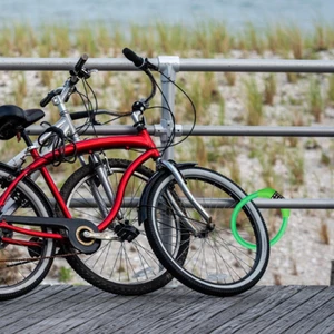 Scooter Lock Universal Bike Lock with 4-Digits Codes Resettable Combination Password Multipurpose Anti-theft kouvn